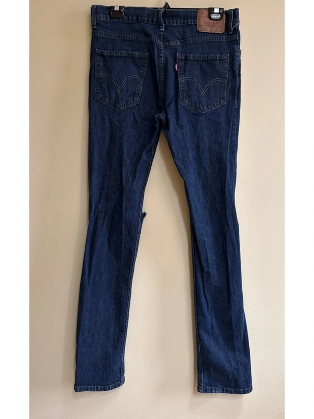 510 Super Skinny Distressed Jeans